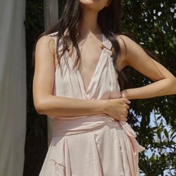 Free People Zuri Bodysuit - Pink Champagne - Picture 8 of 9